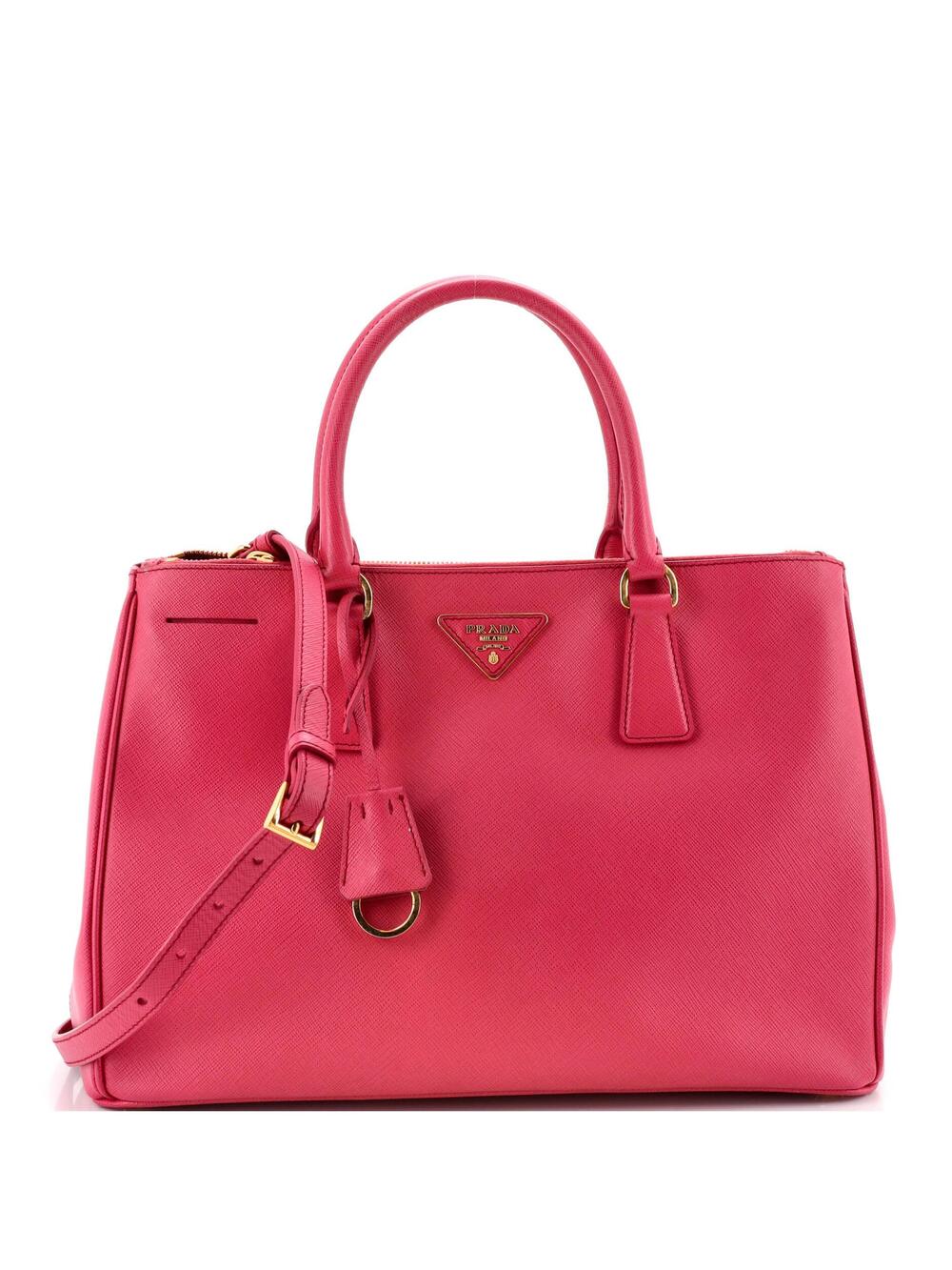 Prada Double Zip Lux Tote Saffiano #351897P11B